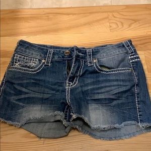 Cowgirl Tuff Jean Shorts